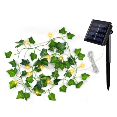 LED圣诞灯 - HCP162 太阳能树叶灯串